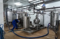Монтаж комплекта оборудования для производства сливочного масла